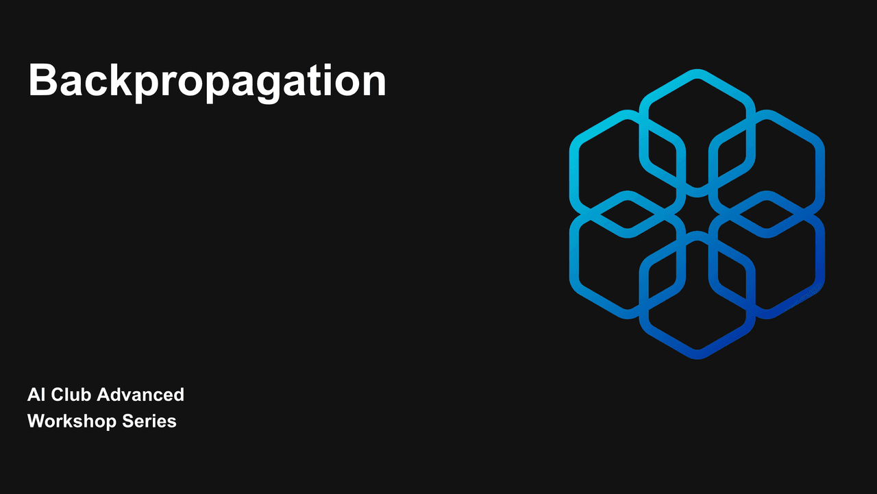 Advance Workshop 2: Backpropagation