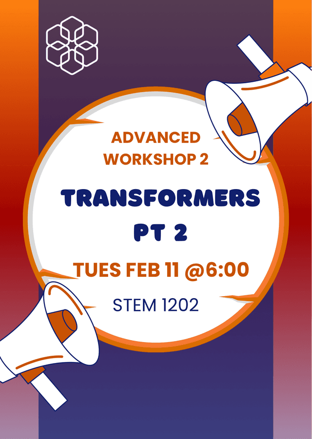 Advanced Workshop 2: Transformers pt.2